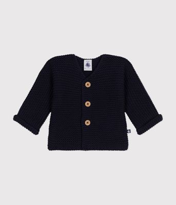 ガーター編みニットカーディガン Ａ０８ＢＱ０２ | PETIT BATEAU(Baby&Kids)/プチバトー |  三越伊勢丹オンラインストア・通販【公式】