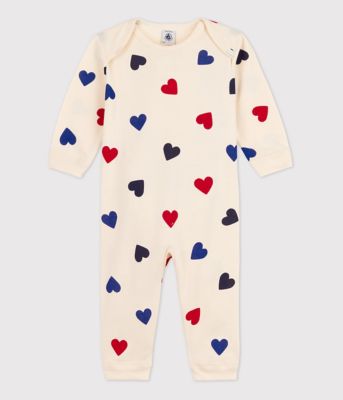 petit bateau(プチバトー)新生児 ロンパース 60 スタイ セット