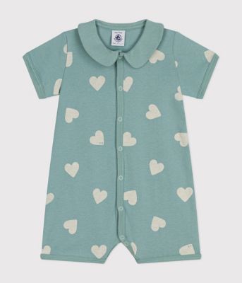 ＜PETIT BATEAU (Baby&Kids)＞プリントショートロンパース