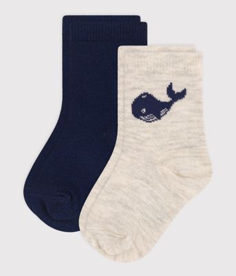＜PETIT BATEAU (Baby&Kids)＞ソックス２枚組