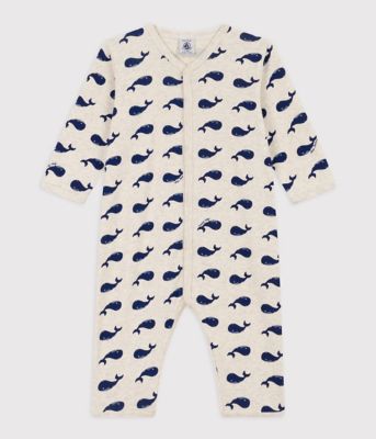 PETIT BATEAU (Baby&Kids)/プチバトー 足なしロンパース　Ａ０ＡＸＨ０１