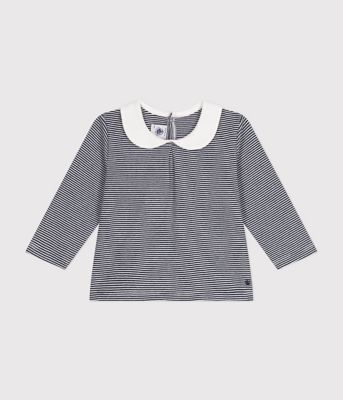 PETIT BATEAU (Baby&Kids)/プチバトー 長袖ブラウス A0BOT01