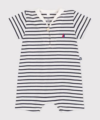 PETIT BATEAU (Baby&Kids)/プチバトー ショートロンパース　Ａ０ＣＧ２０１