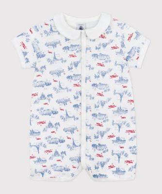 PETIT BATEAU (Baby&Kids)/プチバトー ショートロンパース　Ａ０ＣＮ５０１