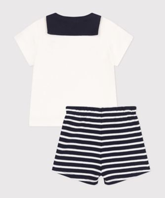 ベビー2点セット A0CPA01 | PETIT BATEAU (Baby&Kids