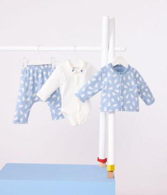 ＜PETIT BATEAU (Baby&Kids)＞ベビー３点セット　Ａ０ＥＫＲ０１０１０