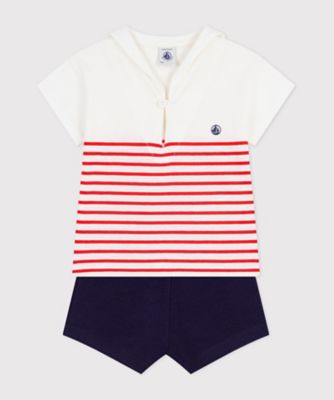 ベビー2点セット A0F3V01 | PETIT BATEAU (Baby&Kids