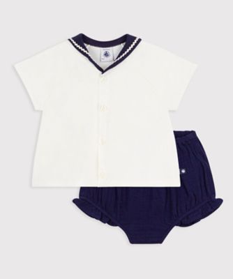 ベビー2点セット A0F3W00 | PETIT BATEAU (Baby&Kids