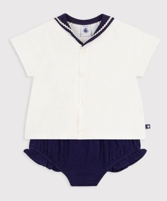 ベビー2点セット A0F3W00 | PETIT BATEAU (Baby&Kids