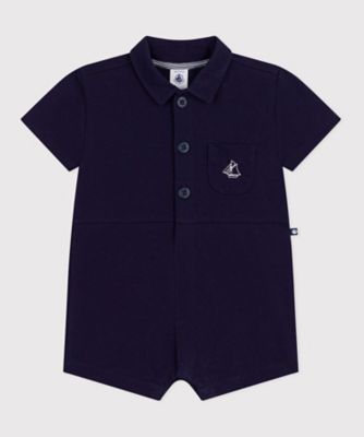 ショートロンパース A0F5901 | PETIT BATEAU (Baby&Kids