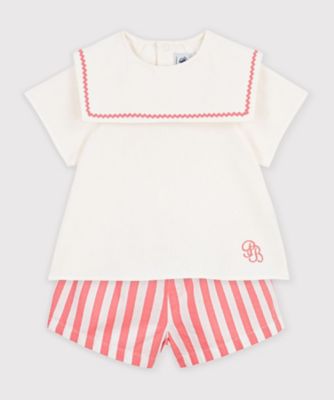 ベビー2点セット A0FAB01 | PETIT BATEAU (Baby&Kids