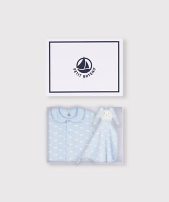 【3点セット】Petit Bateau プチバトー　12m ロンパース PETIT BATEAU（プチバトー） ベビー服 ロンパース ベビー3点セット