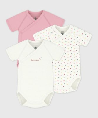 プチバトー PETIT BATEAU 6点セット　3a＋6a 半袖あわせボディ3枚組 A0FYS00 | PETIT BATEAU (Baby&Kids