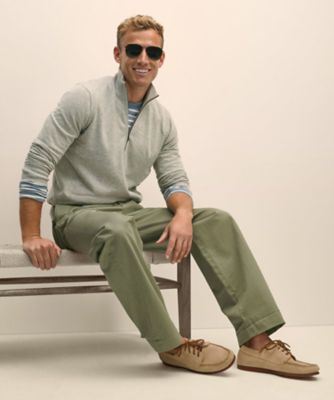 ＜Brooks Brothers＞コットン　プレーンフロント　チノパンツ　１００２１７４７２