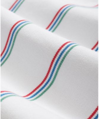 スーピマコットンストレッチ　ピケ　ＧＦロゴ　トリプルストライプ　ポロシャツ　Ｓｌｉｍ　Ｆｉｔ　１００２１７６９４