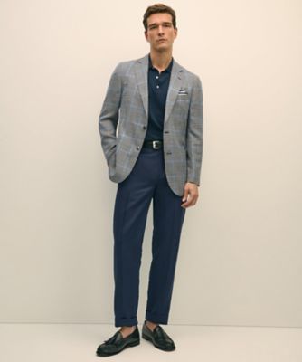 Brooks Brothers/ブルックス ブラザーズ リネン/コットン プレーンフロントパンツ Regular 100217786