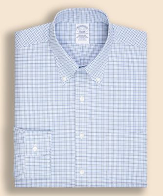 スーピマコットンストレッチ　ブロードクロス　チェック　ドレスシャツ　Ｒｅｇｕｌａｒ　Ｆｉｔ　１００２１８７０７
