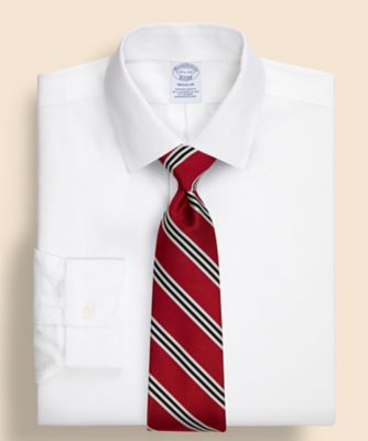 ＜Brooks Brothers＞スーピマコットンストレッチ　ダイヤモンドドビー　ドレスシャツ　Ｒｅｇｕｌａｒ　Ｆｉｔ　１００２１８７１８