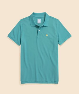 ＜Brooks Brothers＞スーピマコットンストレッチ　ピケ　ＧＦロゴ　ポロシャツ　Ｓｌｉｍ　Ｆｉｔ　１００２１９０９５