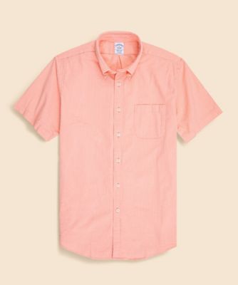 ストレッチコットン　シアサッカー　ショートスリーブ　スポーツシャツ　Ｒｅｇｕｌａｒ　Ｆｉｔ　１００２１９４２５