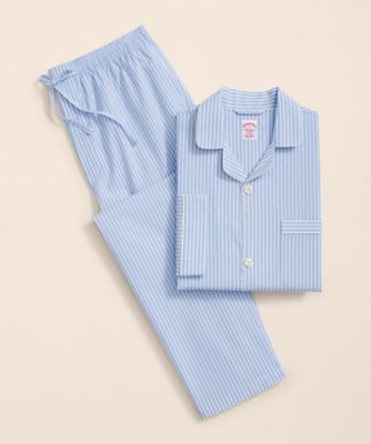 Brooks Brothers/ブルックス ブラザーズ コットン ブロードクロス ストライプ パジャマ 100219610