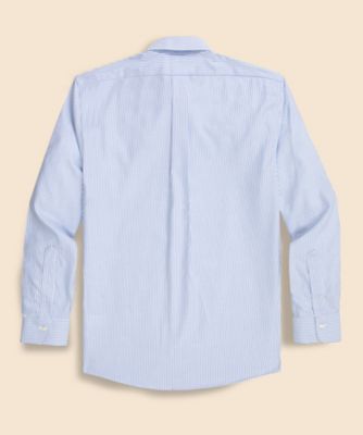 スーピマコットンストレッチ　ロイヤルオックスフォード　ストライプ　ドレスシャツ　Ｓｌｉｍ　Ｆｉｔ　１００２２０３１２