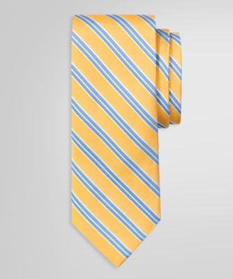 Brooks Brothers/ブルックス ブラザーズ シルク ミニBB#1ストライプ レップタイ 100221141