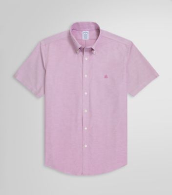 Brooks Brothers/ブルックス ブラザーズ ストレッチオックスフォード　ＧＦロゴ　ショートスリーブ　スポーツシャツ　Ｒｅｇｕｌａｒ　Ｆｉｔ　１００２２３９４５