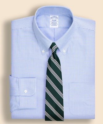 ＜Brooks Brothers＞スーピマコットンストレッチ　ドビー　ドレスシャツ　Ｒｅｇｕｌａｒ　Ｆｉｔ　１００２２３９６９