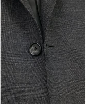 ウール　グレンプラッド　段返り３釦サックスーツ　Ｔｒａｄｉｔｉｏｎａｌ　Ｍａｄｅ　ｉｎ　ＵＳＡ　１００２２４０２１