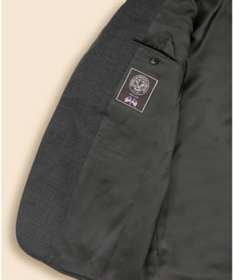 ウール　グレンプラッド　段返り３釦サックスーツ　Ｔｒａｄｉｔｉｏｎａｌ　Ｍａｄｅ　ｉｎ　ＵＳＡ　１００２２４０２１