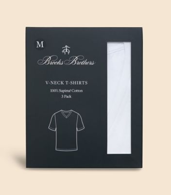 スーピマコットン　ＧＦロゴ　３パック　ＶネックＴシャツ　Ｔｒａｄｉｔｉｏｎａｌ　Ｆｉｔ　１００２２４２３７