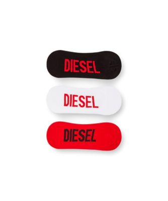 ＜DIESEL (Men)＞フットカバー３足セット　Ａ１７８８４０ＩＱＡＳ