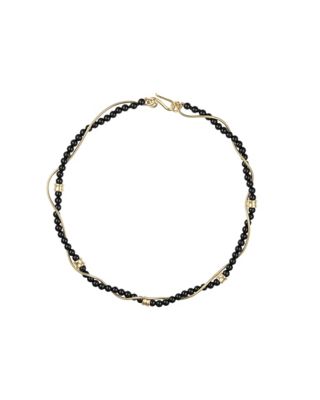 ＜三越伊勢丹/公式＞ Sapir Bachar (Women)/サピアバシャール GOLD ONYX TWIST NECKLACE ネックレス【三越伊勢丹/公式】