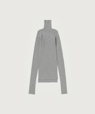 ＜AURALEE (Women)＞ＳＵＰＥＲ　ＦＩＮＥ　ＷＯＯＬ　ＨＩＧＨ　ＧＡＵＧＥ　ＲＩＢ　ＫＮＩＴ　ＴＵＲＴＬＥ　Ａ２４ＡＰ０３ＨＷ