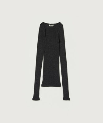 ＜AURALEE (Women)＞ＷＯＯＬ　ＳＯＦＴ　ＲＩＢ　ＣＲＥＷ　ＮＥＣＫ　Ｐ／Ｏ　Ａ２４ＡＰ０４ＨＮ