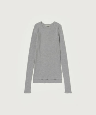 ＳＵＰＥＲ ＦＩＮＥ ＷＯＯＬ ＨＩＧＨ ＧＡＵＧＥ ＲＩＢ ＫＮＩＴ Ｐ／Ｏ | AURALEE (Women)/オーラリー |  三越伊勢丹オンラインストア・通販【公式】