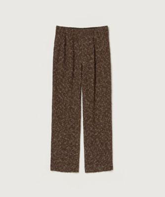 ＜AURALEE (Women)＞ＨＯＭＥＳＰＵＮ　ＴＷＥＥＤ　ＳＬＡＣＫＳ　Ａ２４ＡＳ０４ＨＴ