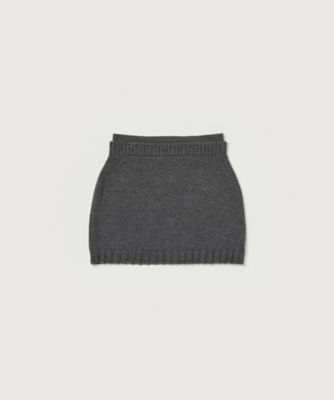 ＜AURALEE (Women)＞ＷＯＯＬ　ＳＯＦＴ　ＣＯＲＤ　ＫＮＩＴ　ＭＩＮＩ　ＳＫＩＲＴ