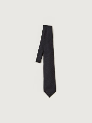 ＜AURALEE (Women)＞ＷＯＯＬ　ＦＵＬＬＩＮＧ　ＦＬＡＮＮＥＬ　ＳＴＲＩＰＥ　ＴＩＥ