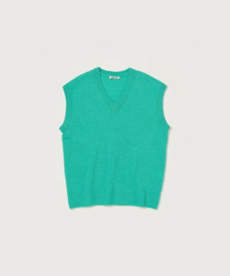 ＜AURALEE (Women)＞ＷＯＯＬ　ＣＡＳＨＭＥＲＥ　ＳＩＬＫ　ＫＮＩＴ　ＶＥＳＴ　Ａ２４ＡＶ０３ＷＣ