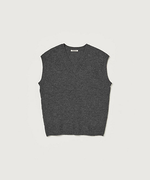 WOOL CASHMERE SILK KNIT VEST WOOL CASHMERE SILK KNIT VEST