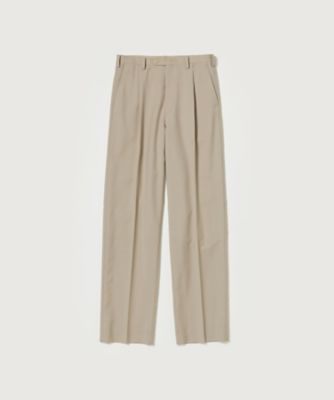 AURALEE◇20AW/WOOL LINEN TWILL SLACKSオーラリー - スラックス