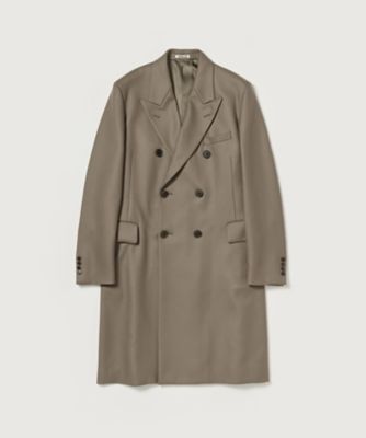 ジャケット・アウター Auralee 21FW Light Melton Chester Coat 4 送料無料】コート LIGHT MELTON CHESTERFIELD