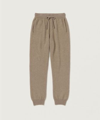 AURALEE (Men)/オーラリー パンツ BABY CASHMERE KNIT PANTS A25AP04BC NATURAL BROWN パンツ・ズボン【三越伊勢丹/公式】