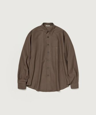 シャツ ＊WASHED FINX TWILL BIG SHIRT