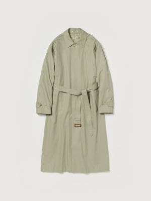 AURALEE (Women)/オーラリー ＷＡＳＨＥＤ　ＦＩＮＸ　ＧＡＢＡＲＤＩＮＥ　ＳＯＵＴＩＥＮ　ＣＯＬＬＡＲ　ＣＯＡＴ　Ａ２５ＳＣ０２ＧＦ