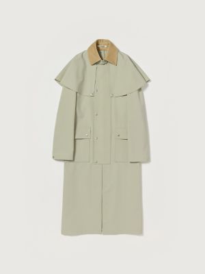 オーラリー WOOL MAX CANVAS ステンカラーコート3 オーラリー WOOL MAX CANVAS ステンカラーコート3