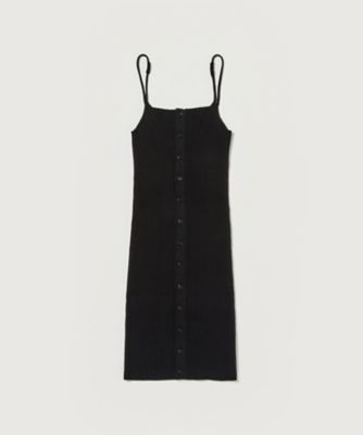 ＜AURALEE (Women)＞ＣＯＴＴＯＮ　ＳＩＬＫ　ＲＩＢ　ＫＮＩＴ　ＭＩＮＩ　ＤＲＥＳＳ　Ａ２５ＳＤ０５ＲＩ