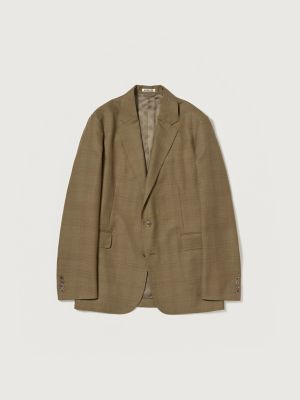 ＜AURALEE (Women)＞ＢＬＵＥＦＡＣＥＤ　ＷＯＯＬ　ＪＡＣＫＥＴ　Ａ２５ＳＪ０４ＢＡ